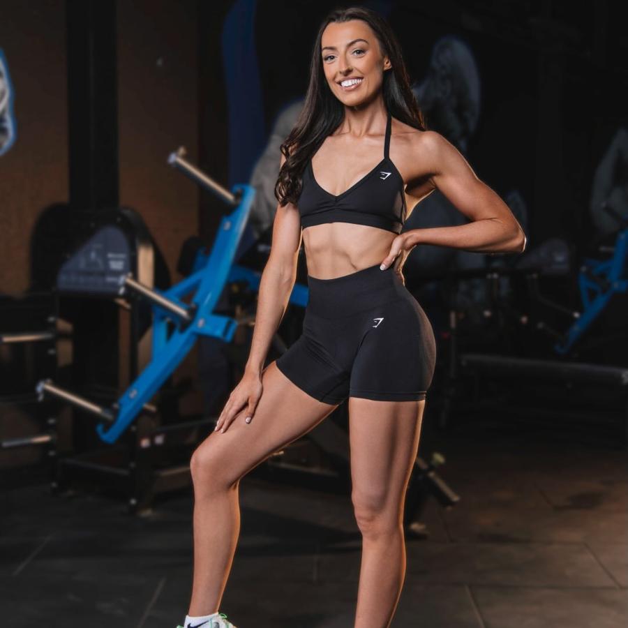 Kennice McDougall, personal trainer, in the gym