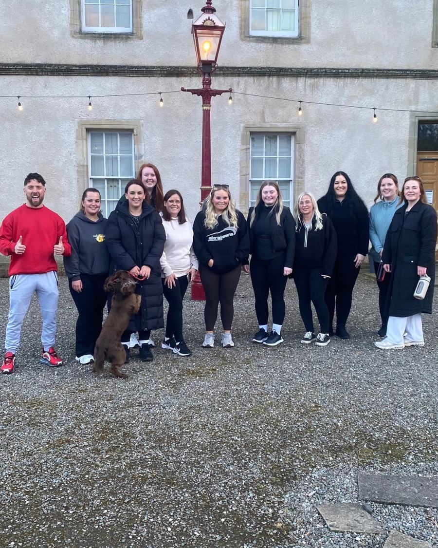 Social Stroll group photo, Callendar Park, Falkirk